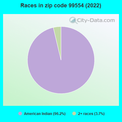 Races in zip code 99554 (2022)