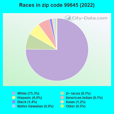 Races in zip code 99645 (2019)