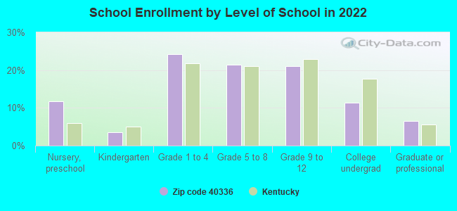 School Enrollment by Level of School in 2021