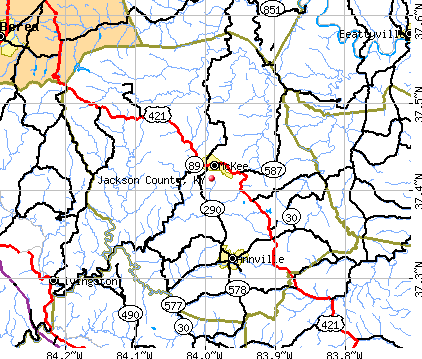 Jackson County, KY map