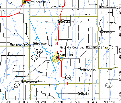 Grundy County, MO map