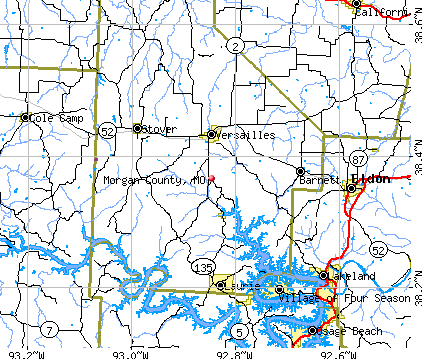 Morgan County, MO map