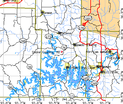 Stone County, MO map