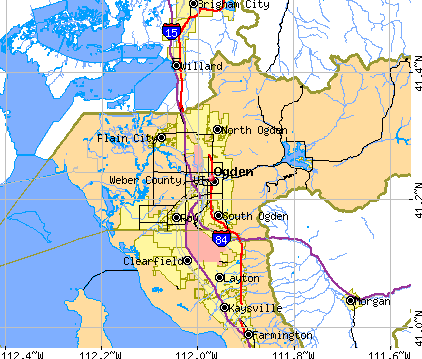 Weber County, UT map