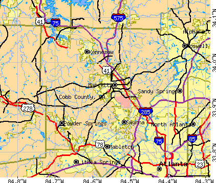 Cobb County Georgia detailed profile houses real estate cost of