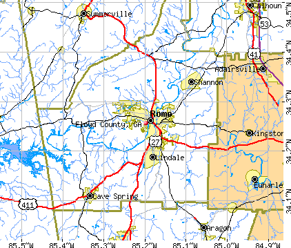 Floyd County Georgia detailed profile houses real estate cost of