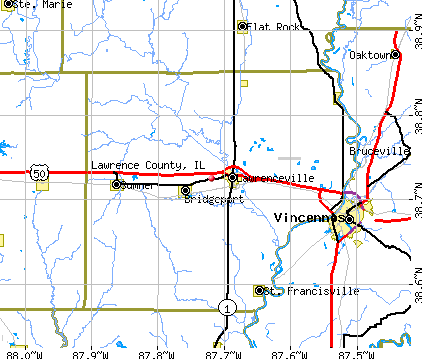 Lawrence County, IL map