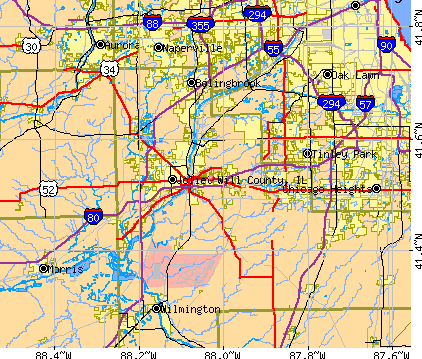 Will County, IL map