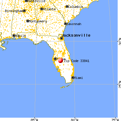 Alturas, FL (33841) map from a distance