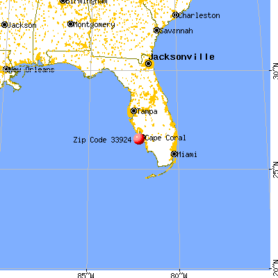 Captiva, FL (33924) map from a distance
