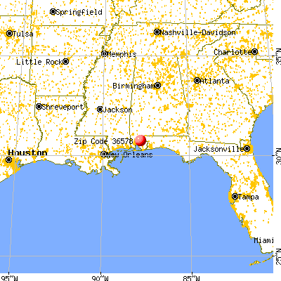 36578 map from a distance