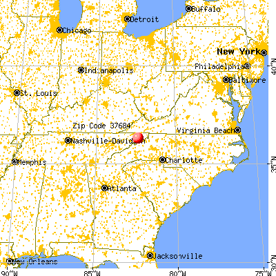 37684 map from a distance