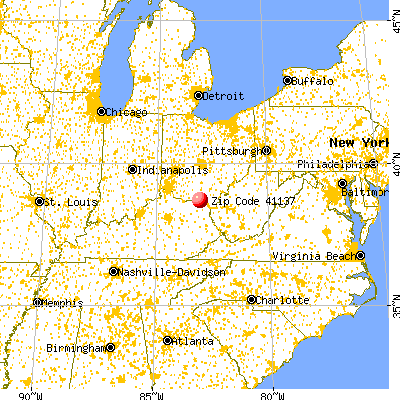 41137 map from a distance