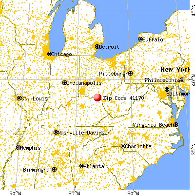 41170 map from a distance
