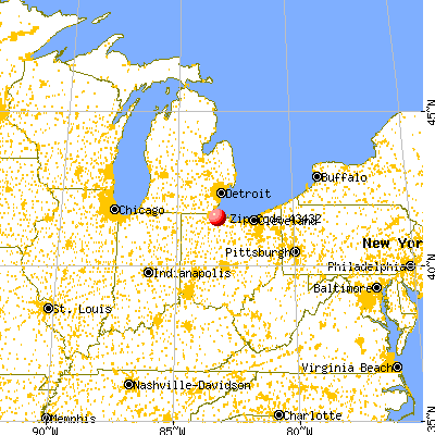 43432 map from a distance