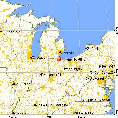 43468 map from a distance