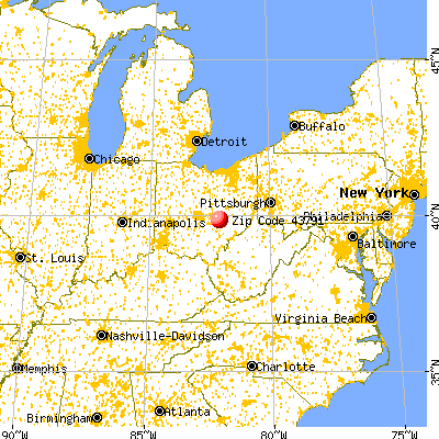 43791 map from a distance