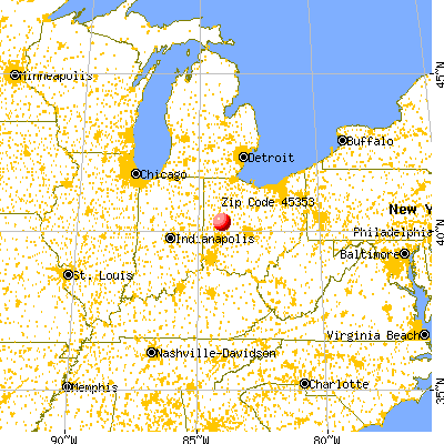 45353 map from a distance