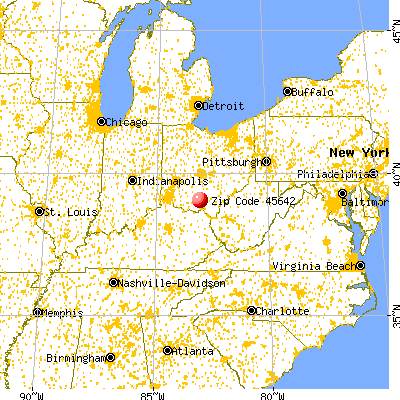 45642 map from a distance