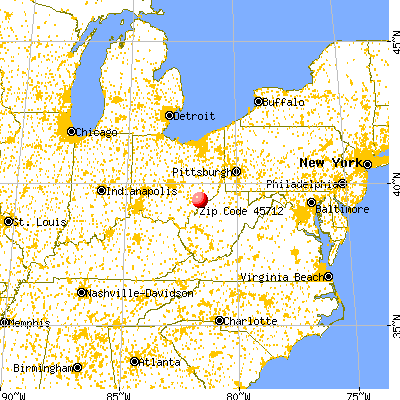 45712 map from a distance