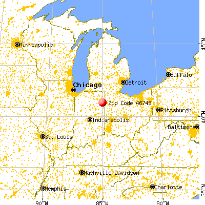 46745 map from a distance