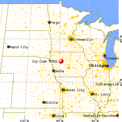 Lytton, IA (50561) map from a distance
