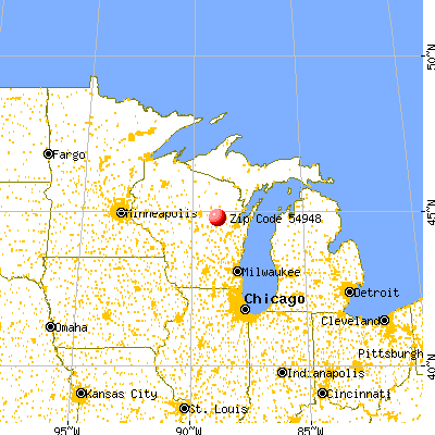 54948 map from a distance