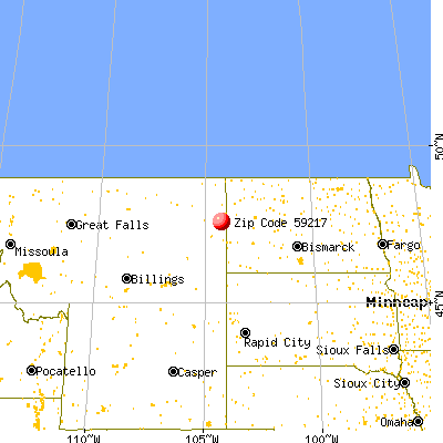 59217 map from a distance