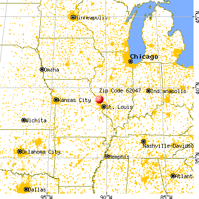 Hardin, IL (62047) map from a distance