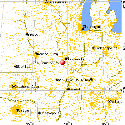 63030 map from a distance