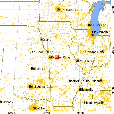 Blackburn, MO (65321) map from a distance