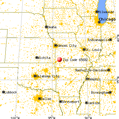 Lockwood, MO (65682) map from a distance