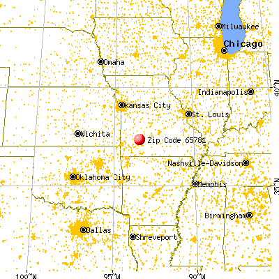 Willard, MO (65781) map from a distance