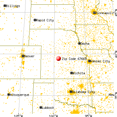 Stockton, KS (67669) map from a distance