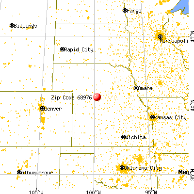 Smithfield, NE (68976) map from a distance