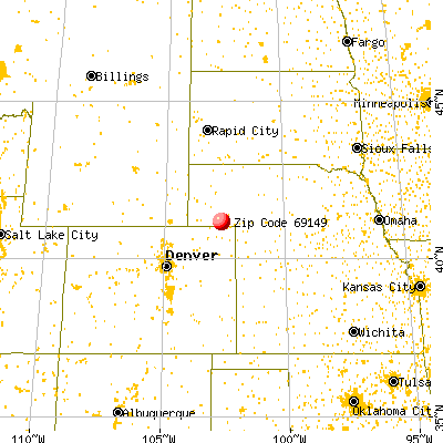 Sunol, NE (69149) map from a distance