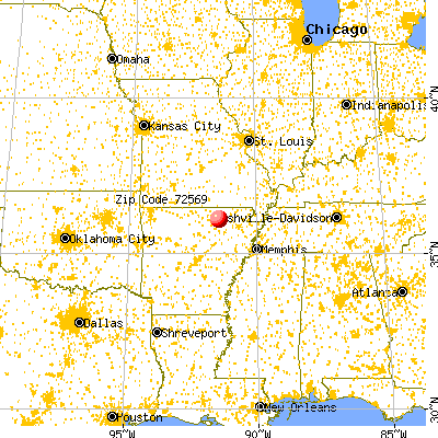 72569 map from a distance