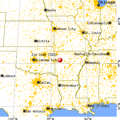 72820 map from a distance