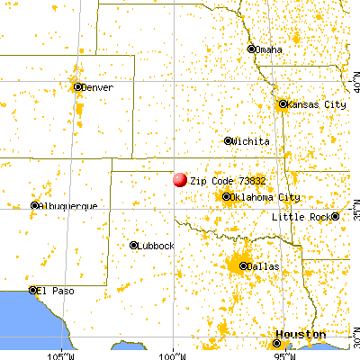 Arnett, OK (73832) map from a distance