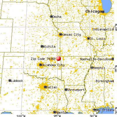 74368 map from a distance