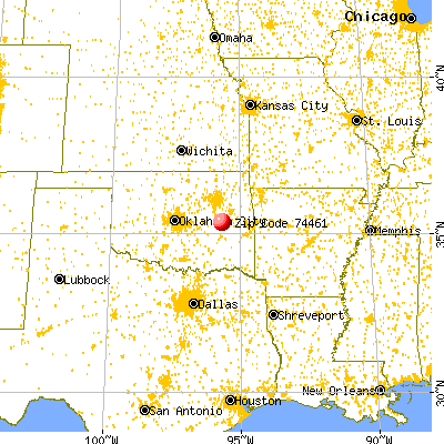 74461 map from a distance