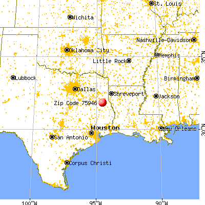 75946 Zip Code (Garrison, Texas) Profile - homes, apartments, schools