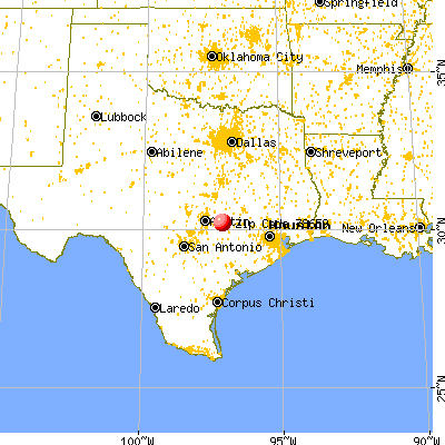 78659 map from a distance