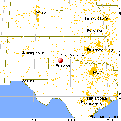 Lockney, TX (79241) map from a distance