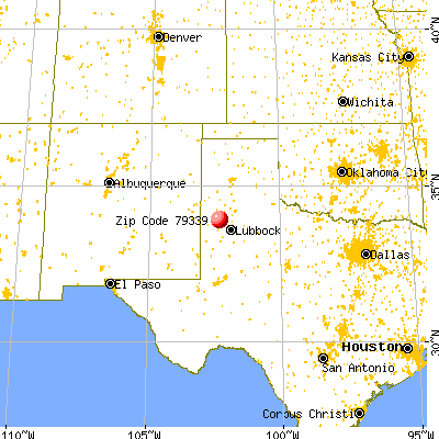 Littlefield, TX (79339) map from a distance