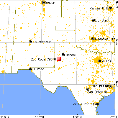 Wellman, TX (79378) map from a distance