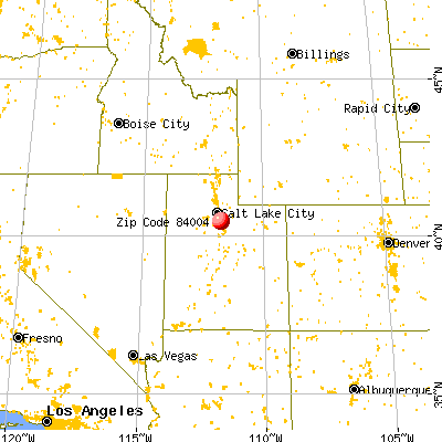 Alpine, UT (84004) map from a distance