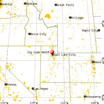 Clearfield, UT (84015) map from a distance