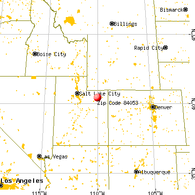 Neola, UT (84053) map from a distance