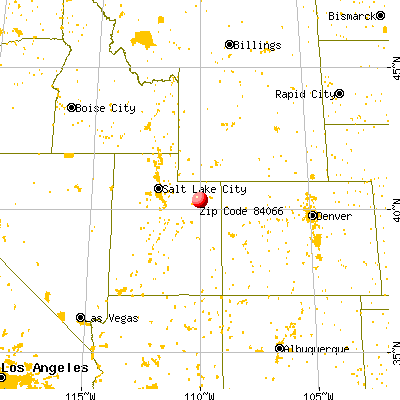 Ballard, UT (84066) map from a distance